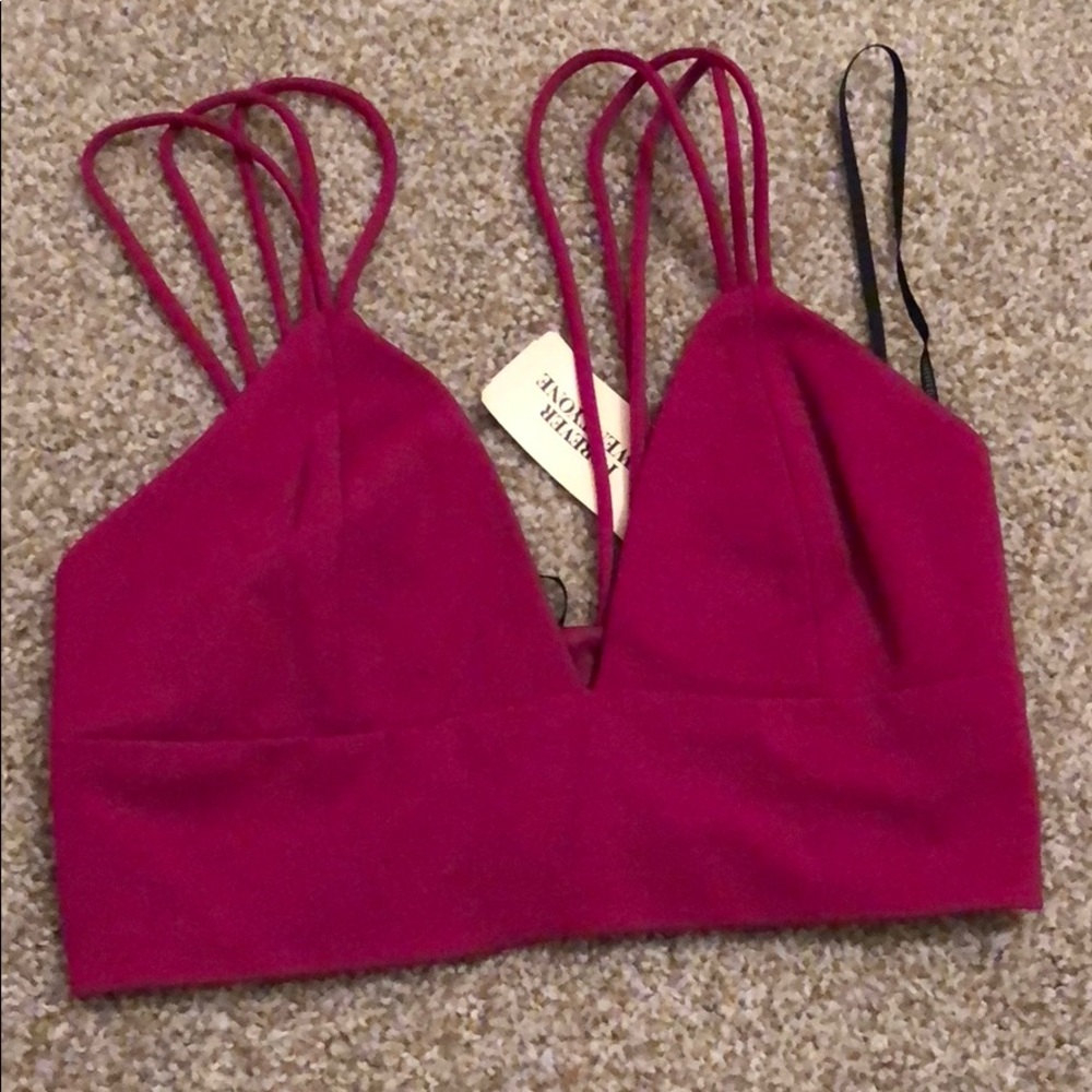 Magenta Cami crop